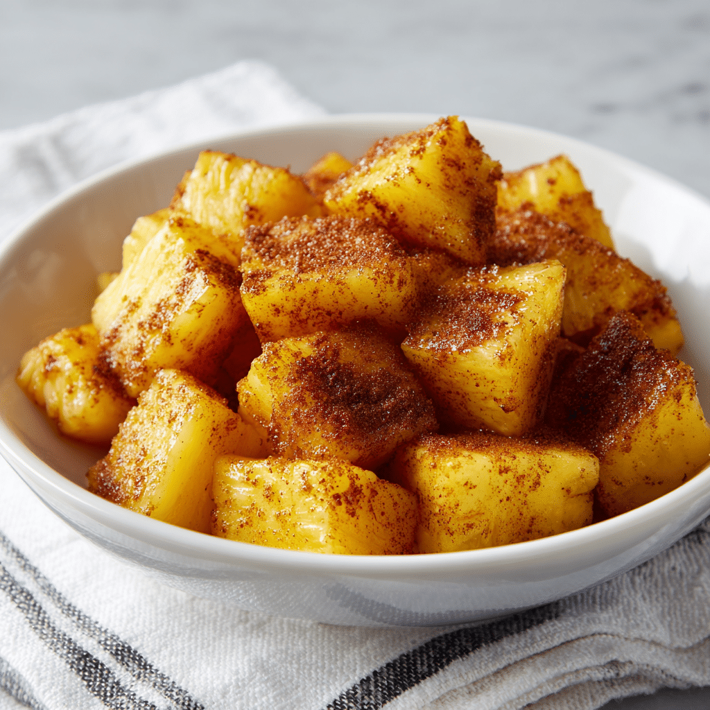 Air Fryer Pineapple (Like Brazilian Grilled Pineapple) Recipe - Recipe Image