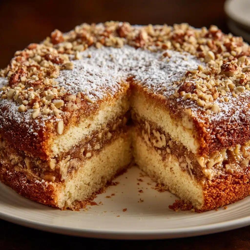The Best Coffee Cake Recipe with Sour Cream Recipe - Recipe Image