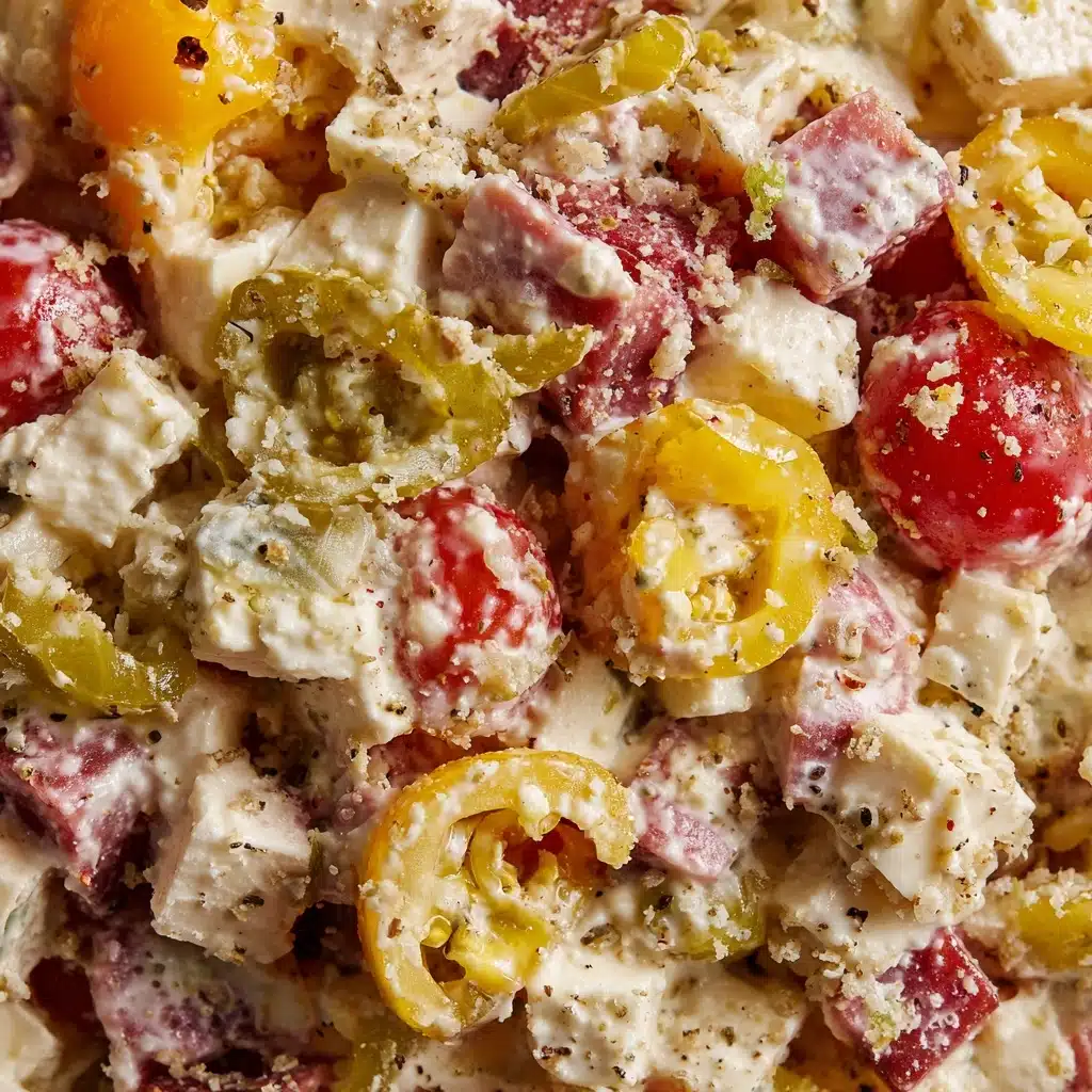 Italian Grinder Chicken Salad Recipe - Recipe Image
