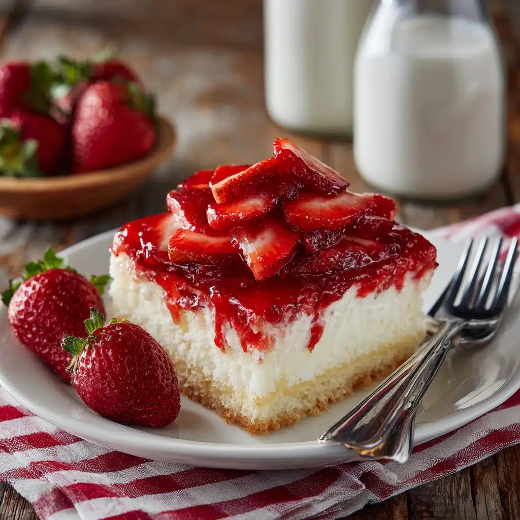 Strawberry Shortcake Cake Recipe - Recipe Image