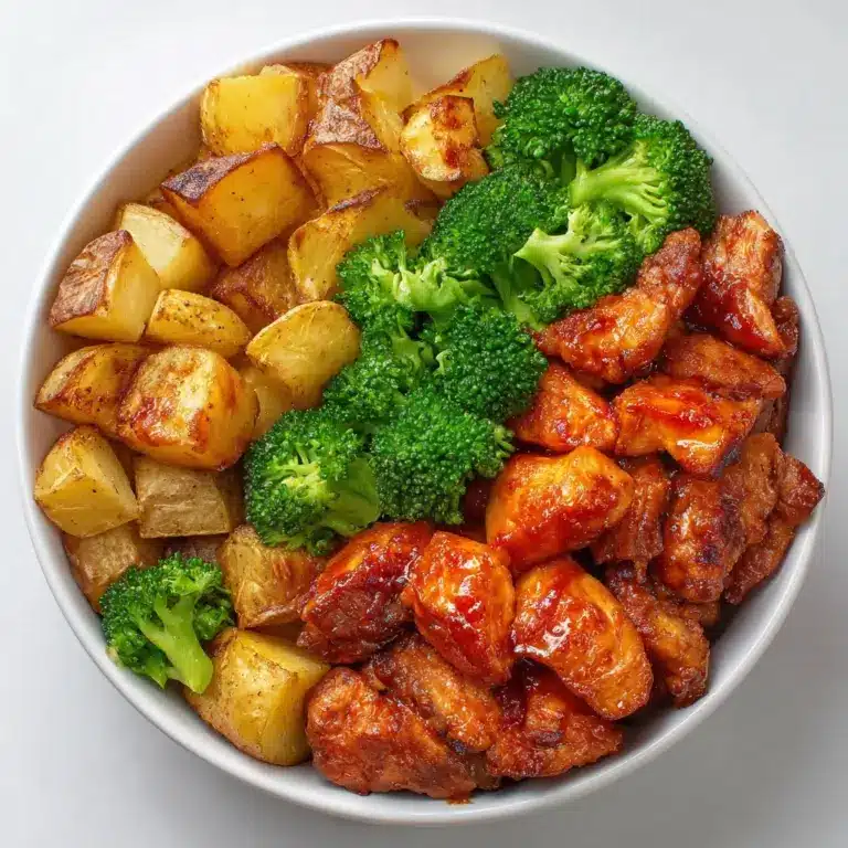 Skinny Chicken and Roasted Potato Bowl Recipe