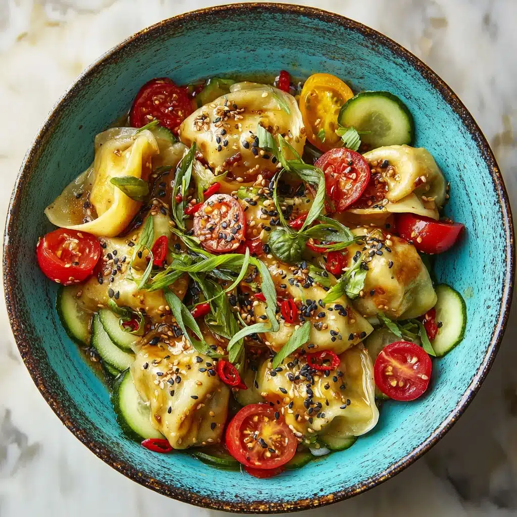 Potsticker Salad (Dumpling Salad) Recipe - Recipe Image