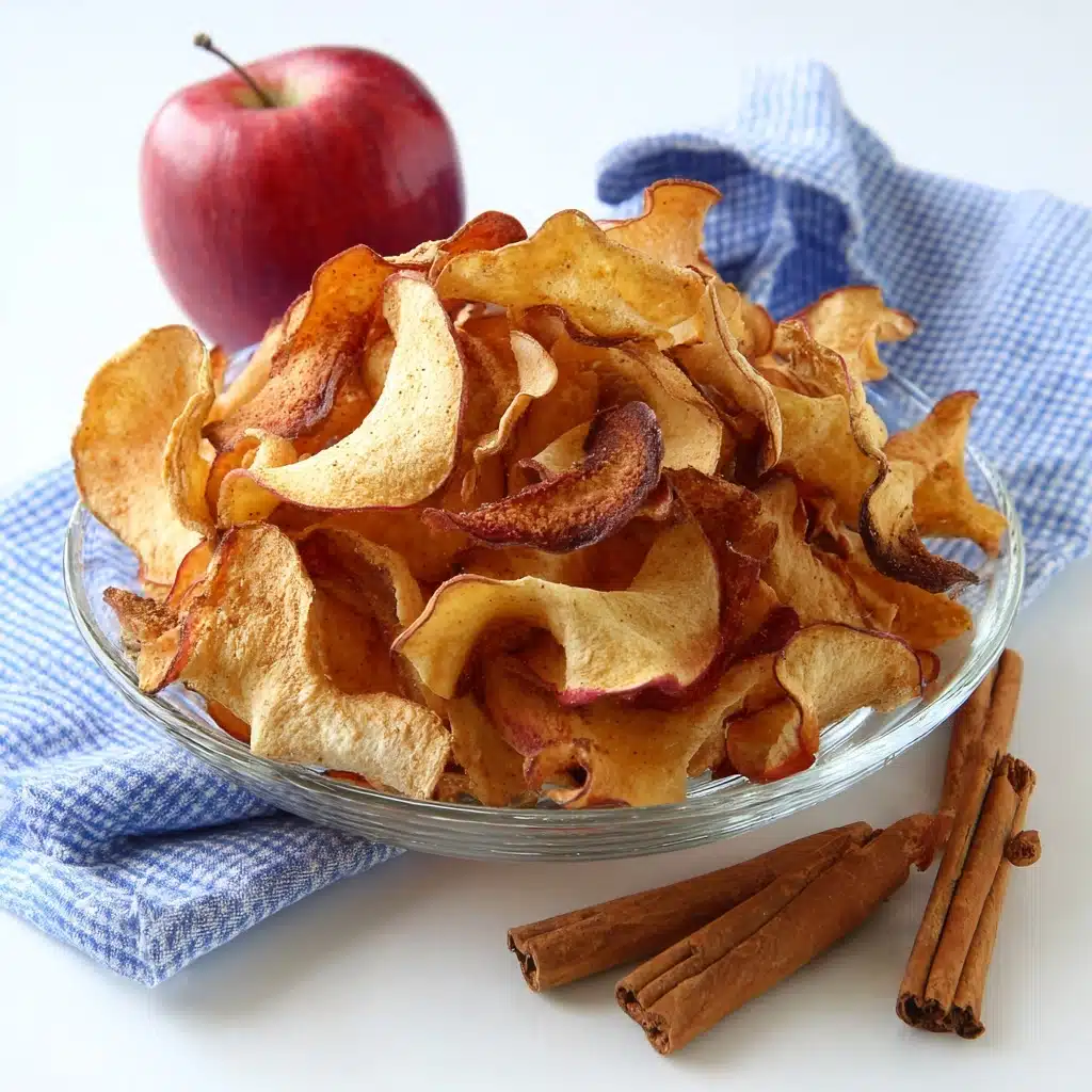 Air Fried Cinnamon Apple Chips Recipe