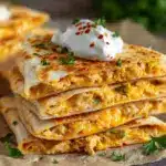 Chicken Cordon Bleu Quesadillas Recipe