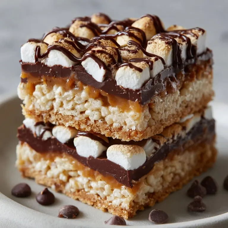 S’mores Rice Krispie Treats Recipe