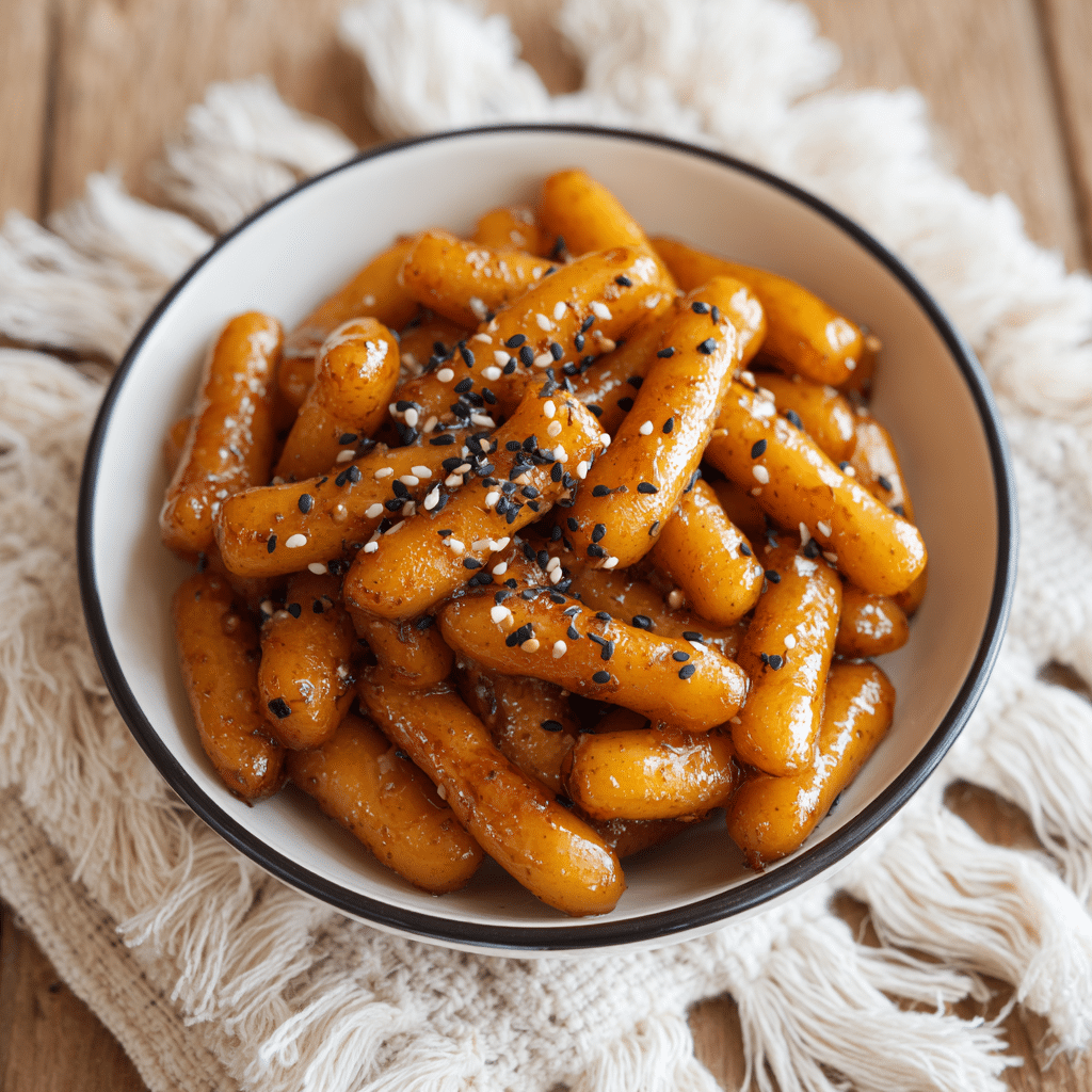 Honey Butter Rice Cakes Recipe - Recipe Image