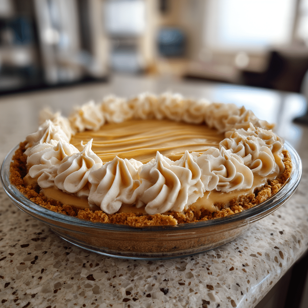 Amish Peanut Butter Cream Pie Recipe - Recipe Image