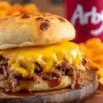 Slow Cooker Beef and Cheddar Sandwiches Recipe