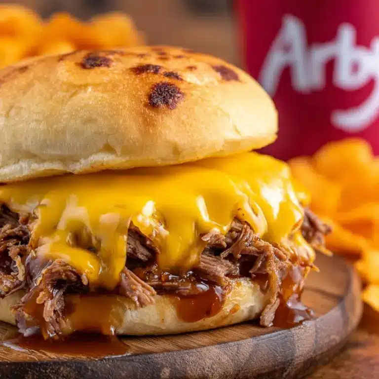 Slow Cooker Beef and Cheddar Sandwiches Recipe