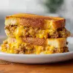 Grilled Cheese Sausage and Egg Breakfast Casserole Recipe