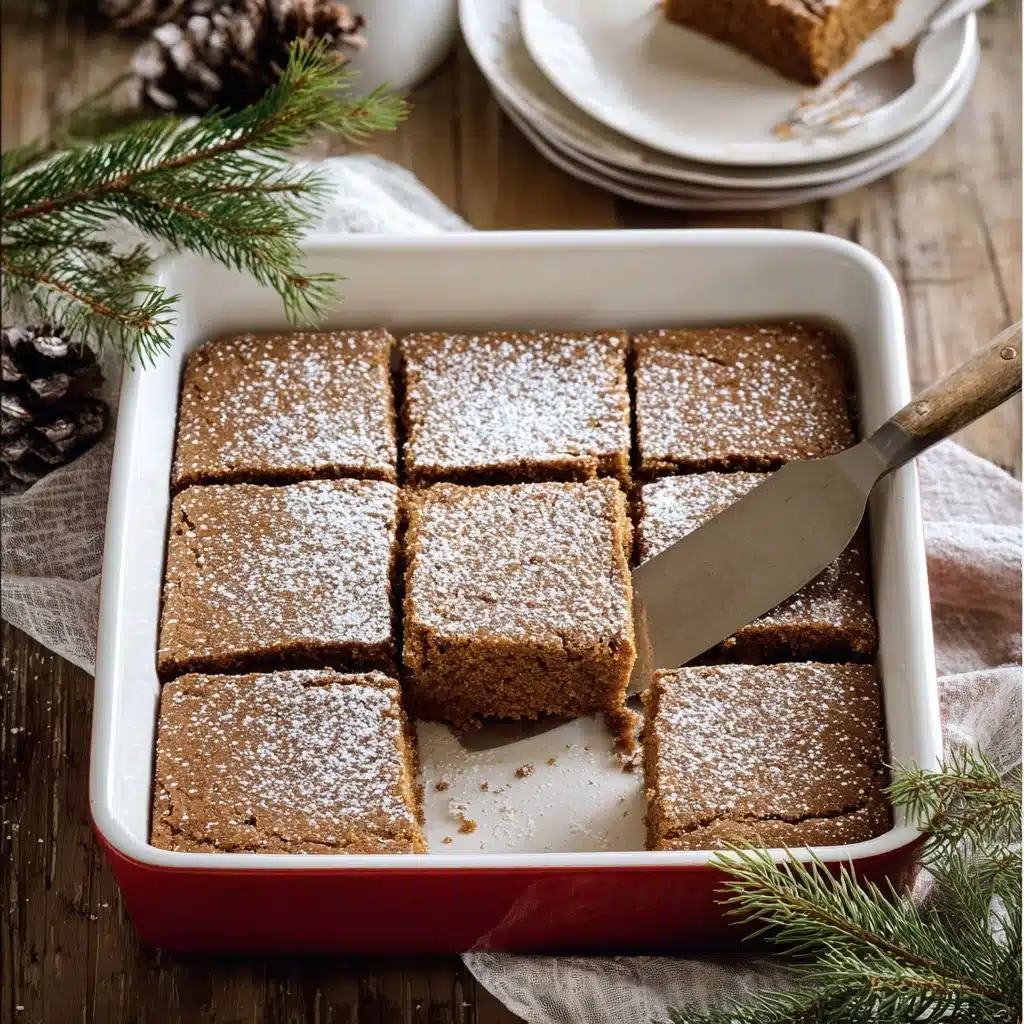 Gingerbread Brownies Recipe - Recipe Image