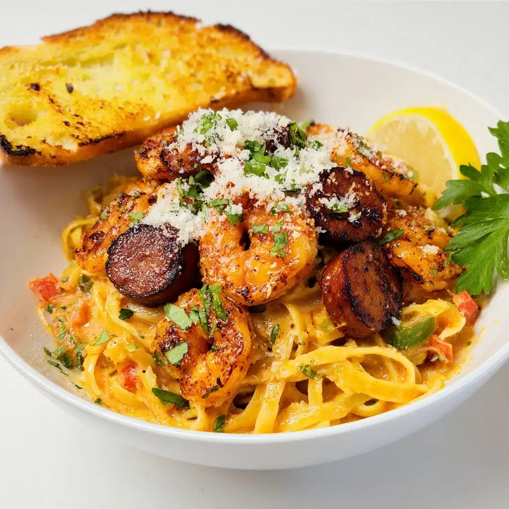 Mardi Gras Pasta Recipe - Recipe Image