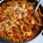 BBQ Chicken Pasta {One Pan} Recipe