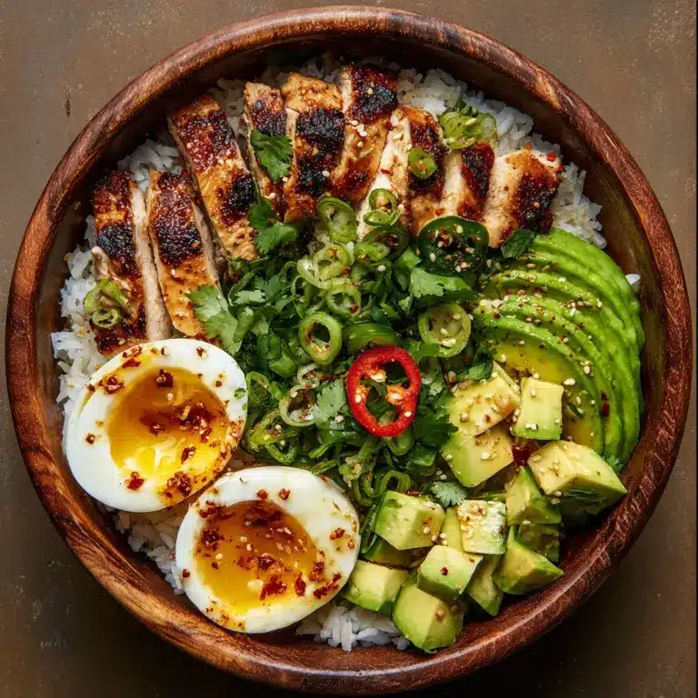 Coconut Chicken Rice Bowl Recipe