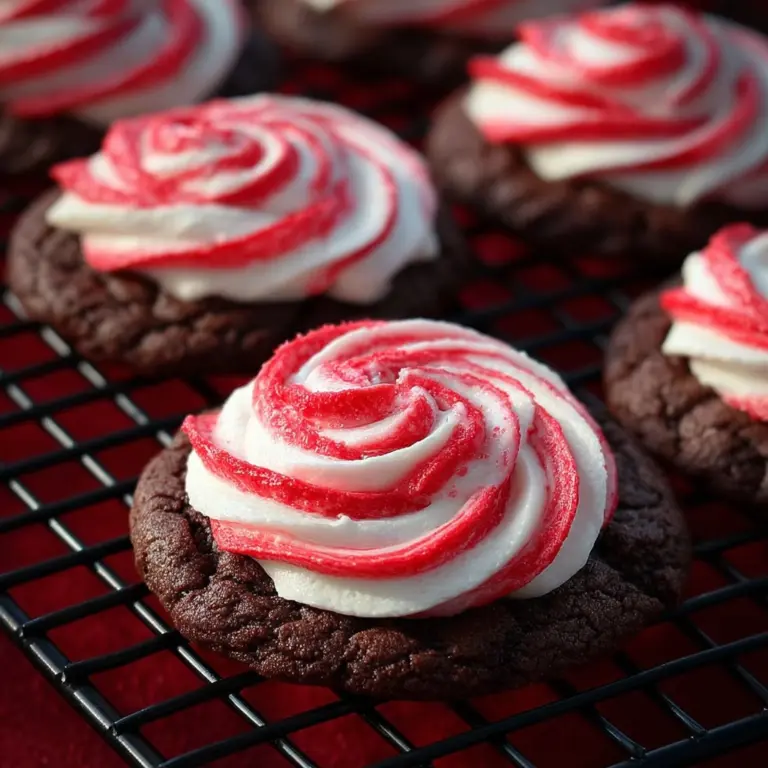 Peppermint Chocolate Cookies Recipe
