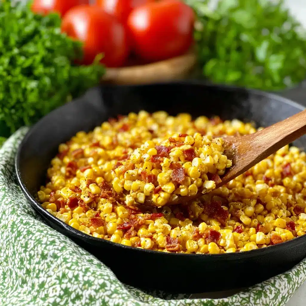 Best Southern Fried Corn with Bacon Recipe