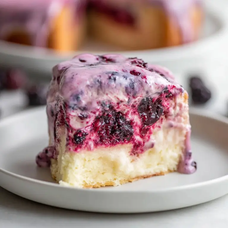 Blackberry Cinnamon Rolls Recipe
