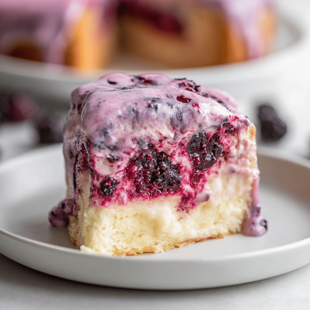Blackberry Cinnamon Rolls Recipe - Recipe Image