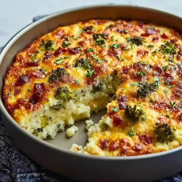 Loaded Cauliflower and Broccoli Casserole Recipe