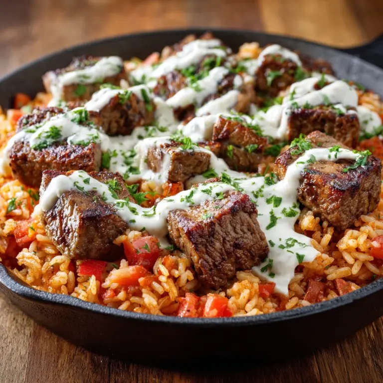 Steak Queso Rice : A Flavorful Recipe