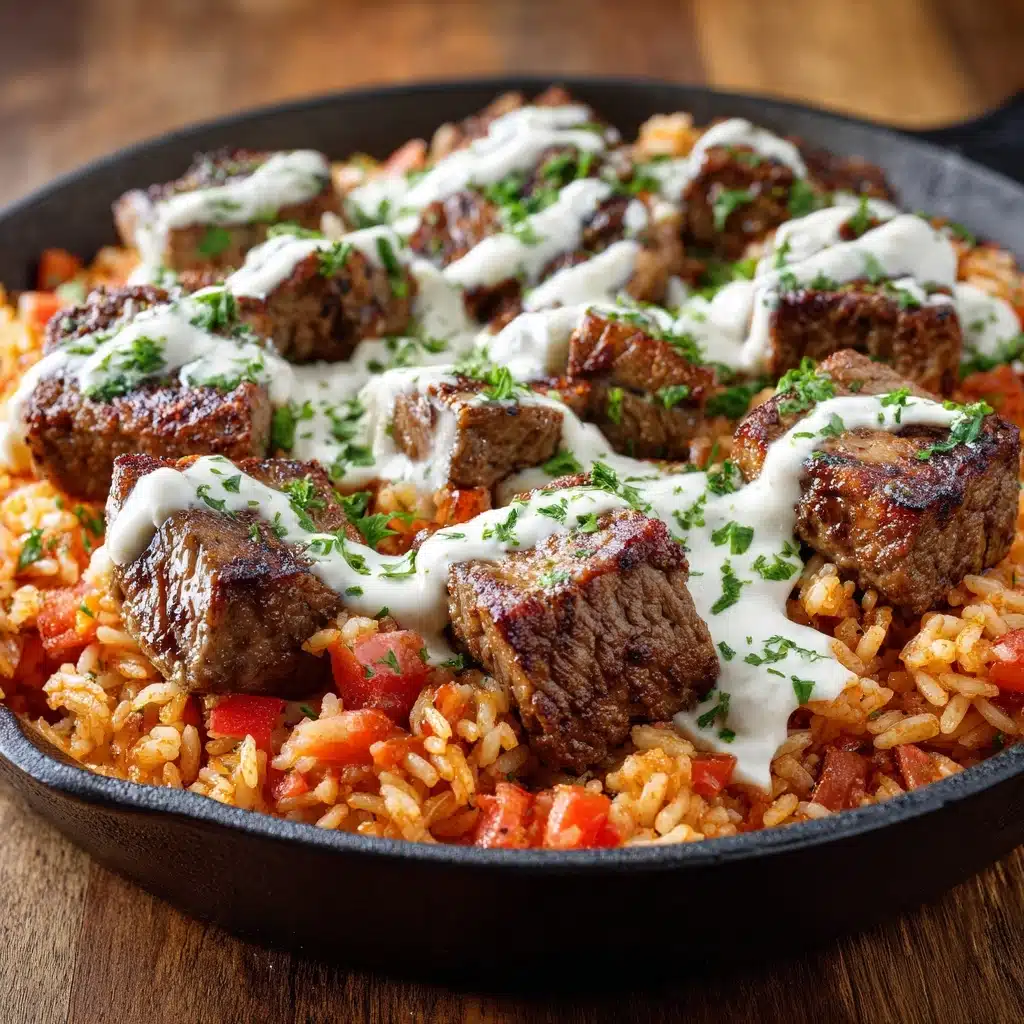 Steak Queso Rice : A Flavorful Recipe