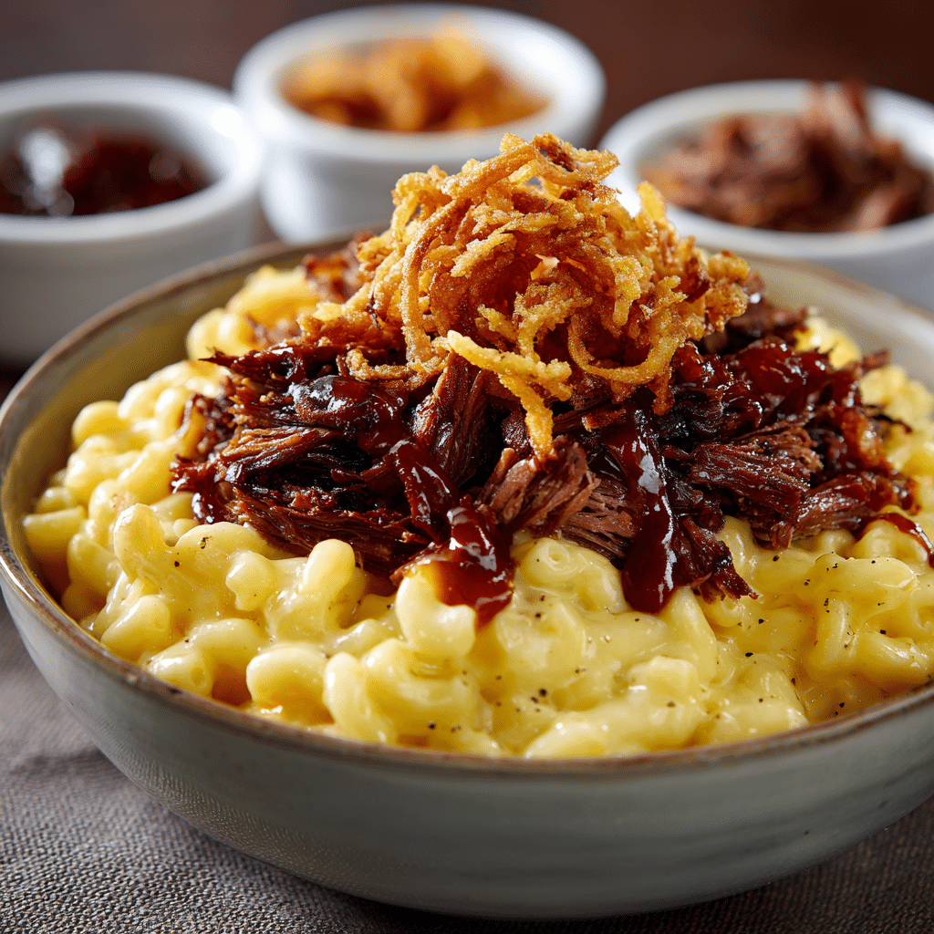 Brisket Mac and Cheese Recipe - Recipe Image