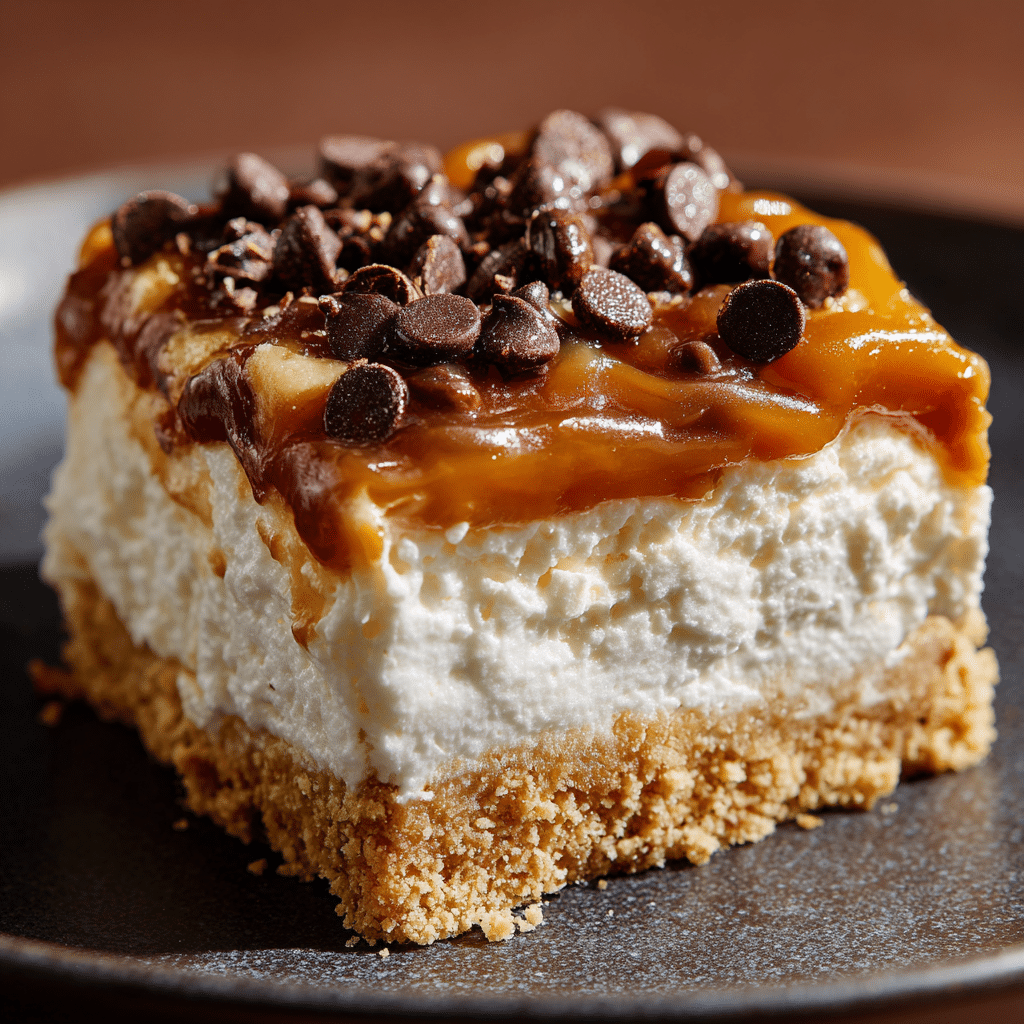 No Bake Peanut Butter Cheesecake Bars: A Delectable Delight for Peanut Butter Lovers Recipe - Recipe Image