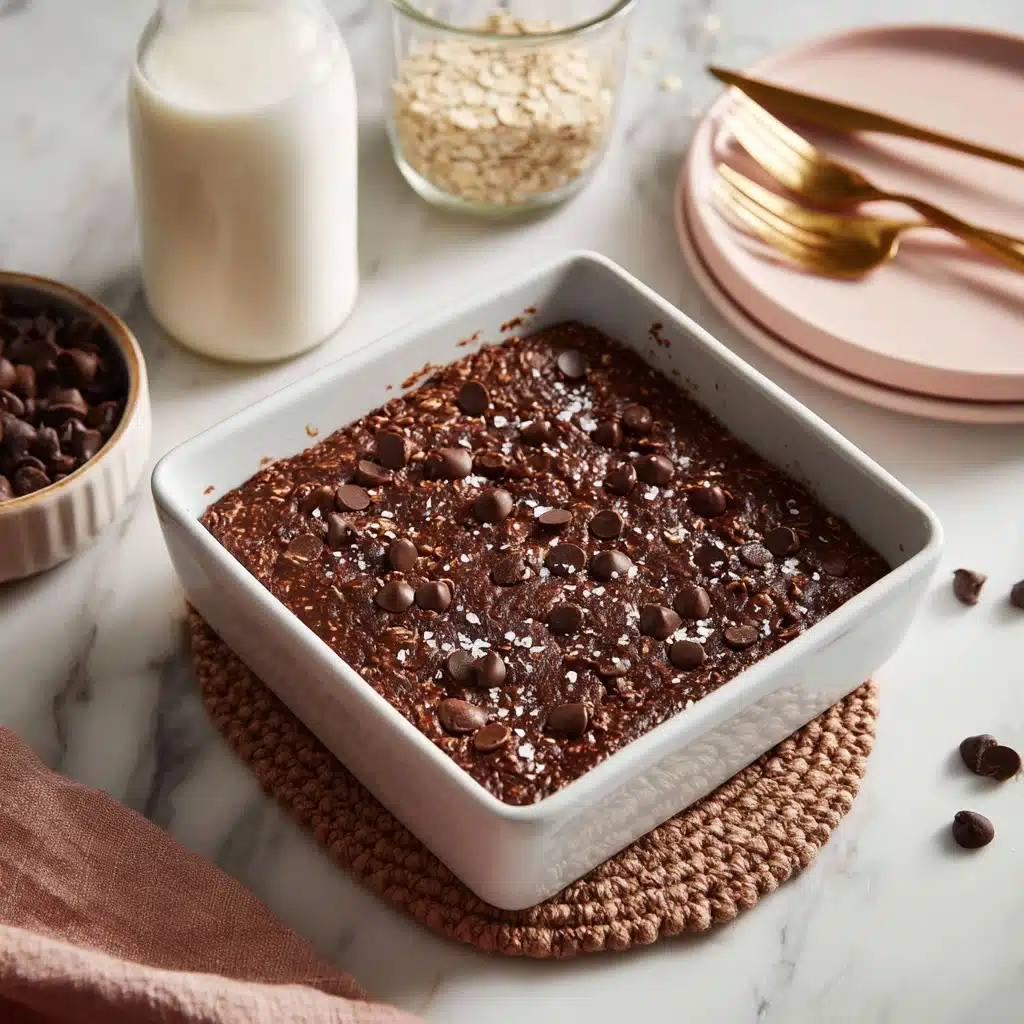 Brownie Baked Oatmeal Recipe - Recipe Image