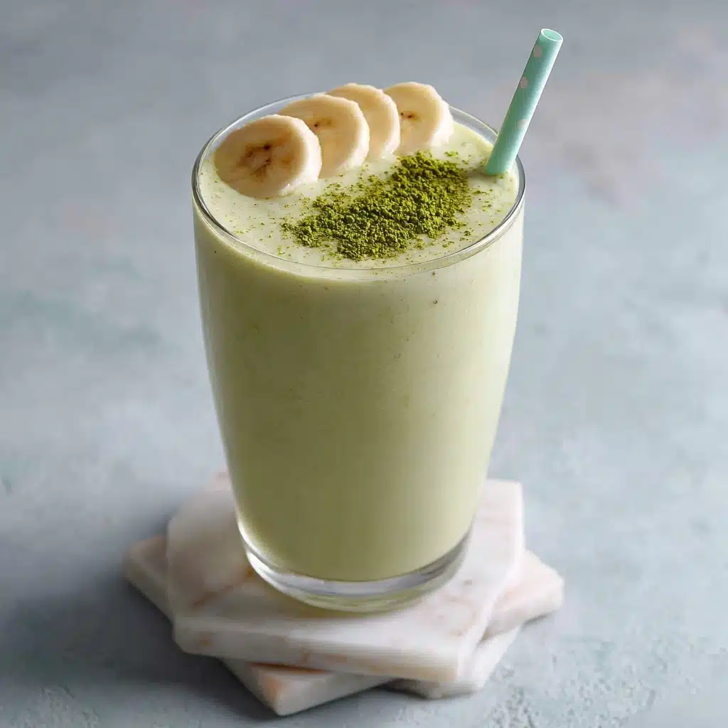 Banana Matcha Smoothie Recipe