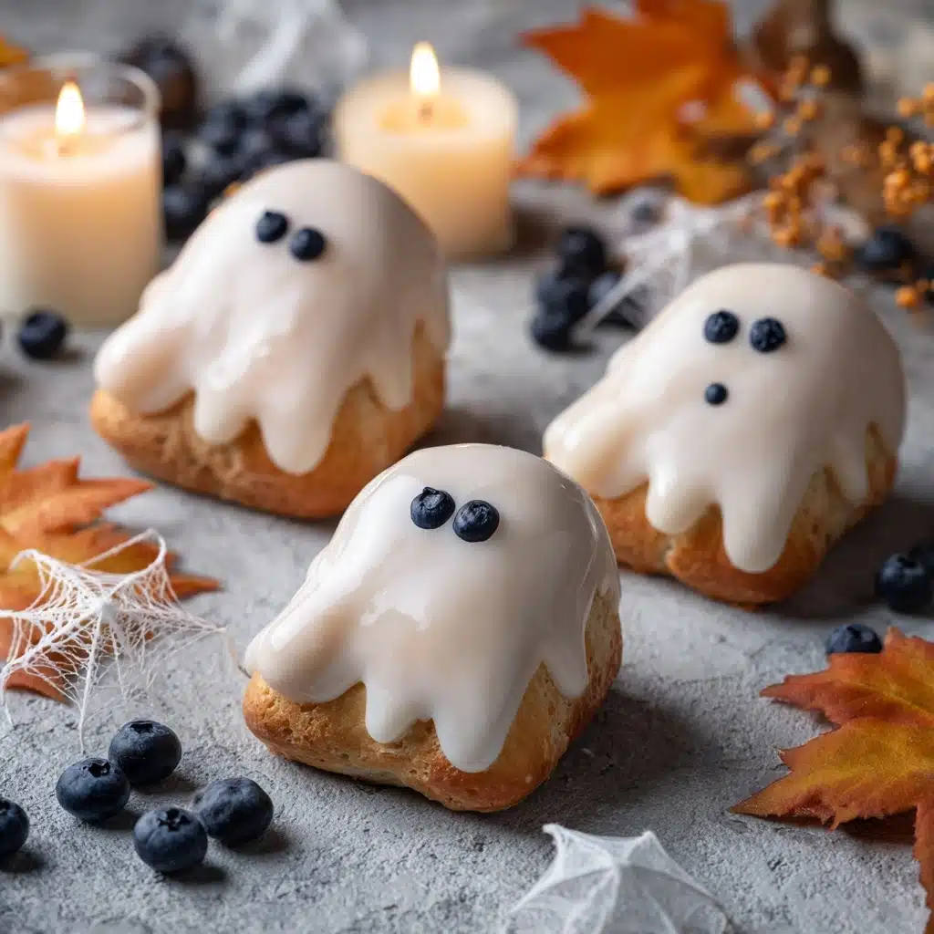 Vegan Blueberry Ghost Hand Pies Recipe - Recipe Image