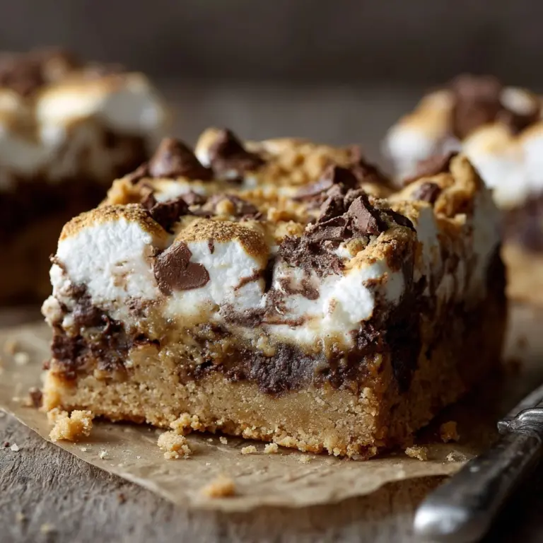 Gluten Free S'mores Cookie Bars Recipe