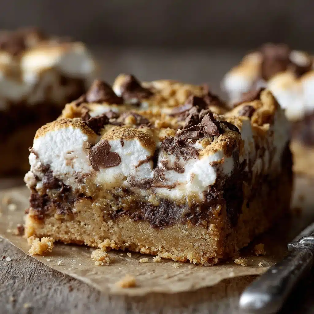 Gluten Free S'mores Cookie Bars Recipe - Recipe Image