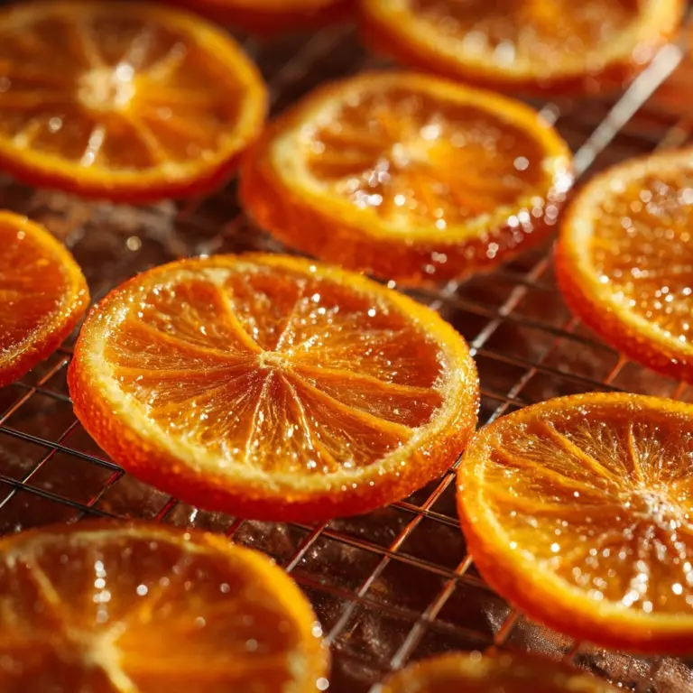 Candied Orange Slices Recipe