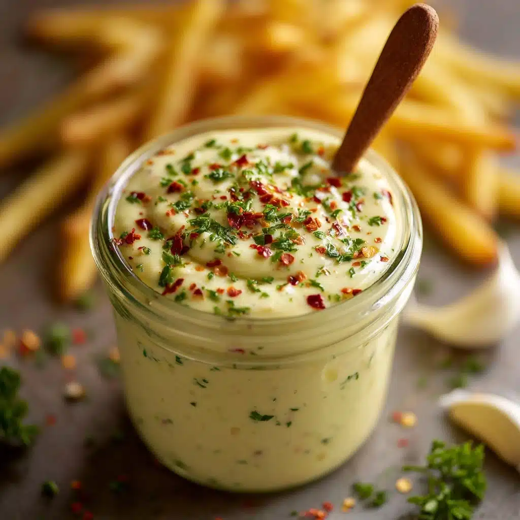 Roasted Garlic Aioli Sauce: A Simple Recipe for Flavorful Dishes - Recipe Image