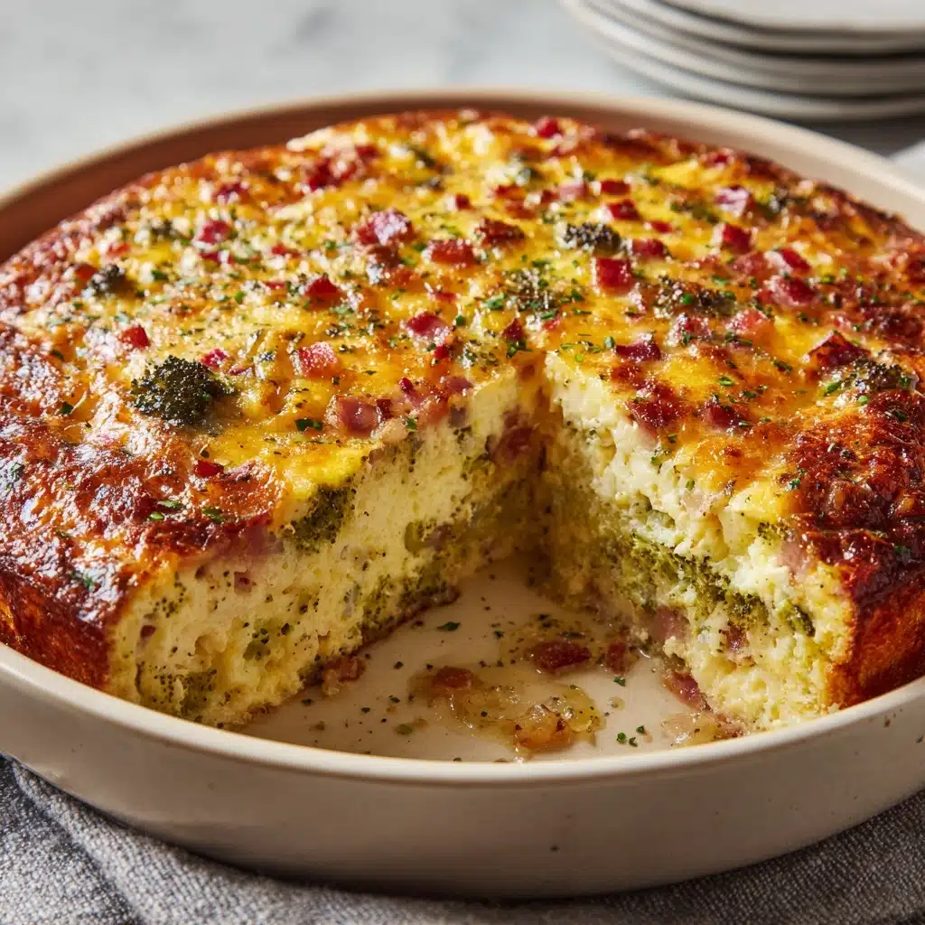 Loaded Cauliflower Broccoli Casserole Recipe