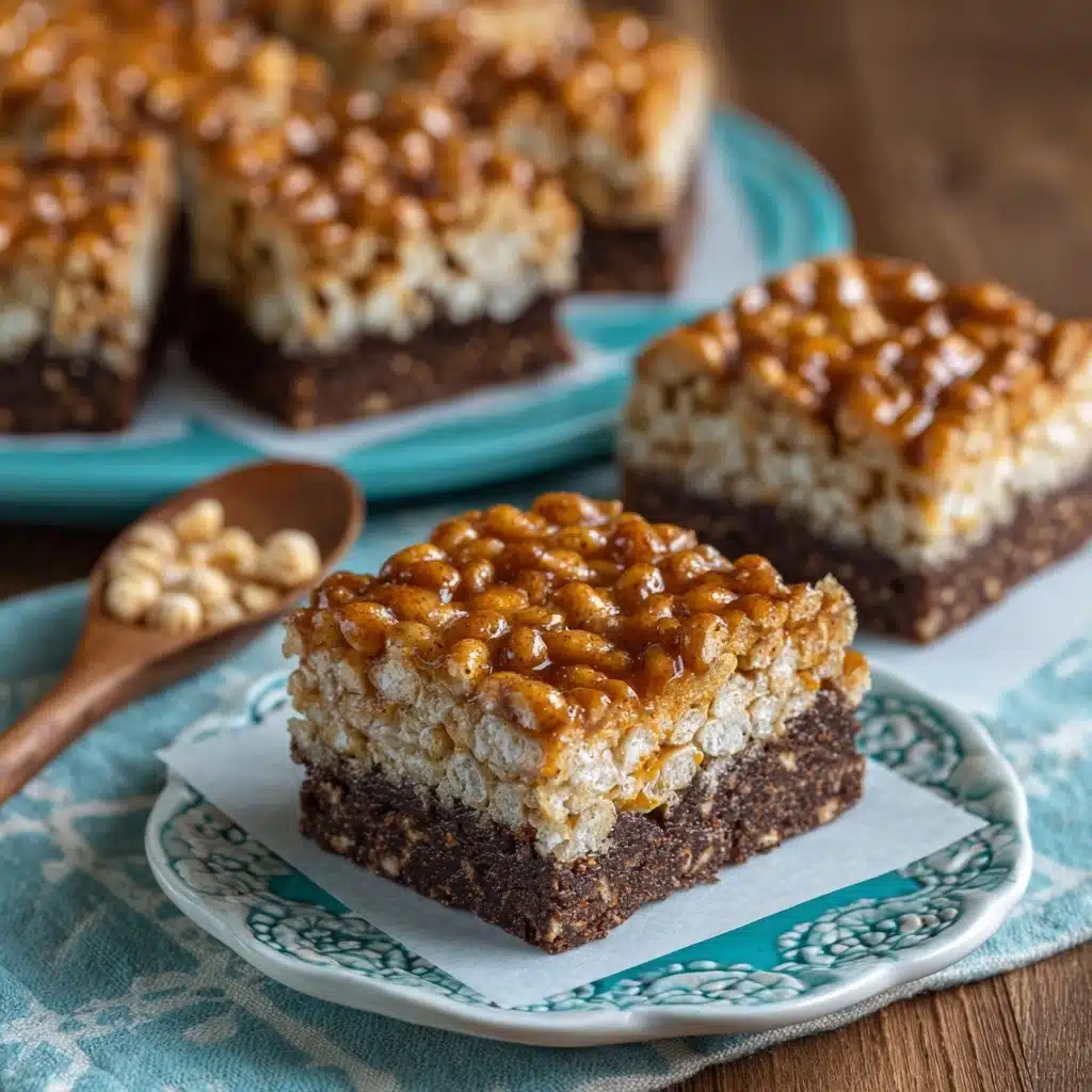 Root Beer Float Rice Krispie Treats Recipe
