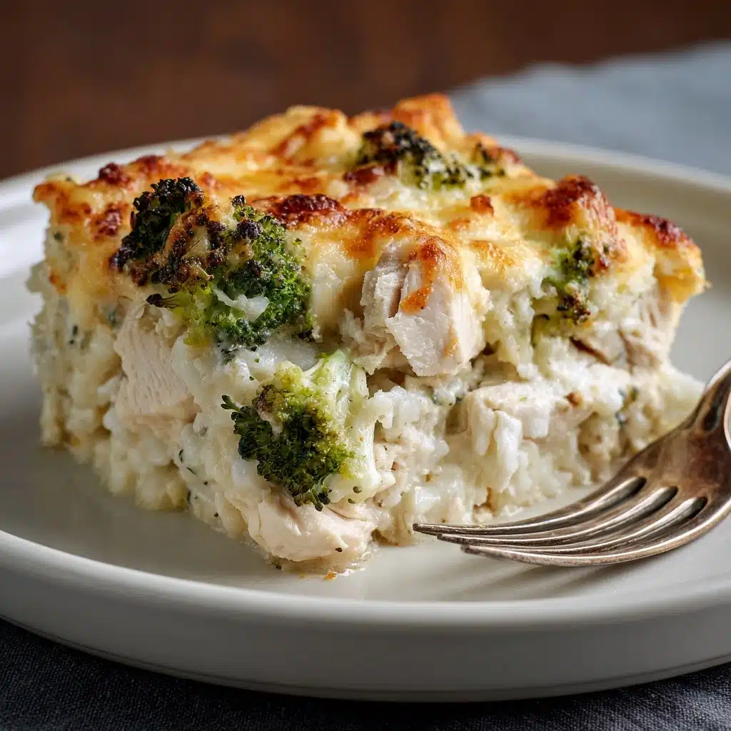 Broccoli Cauliflower Rice Chicken Casserole Recipe - Recipe Image
