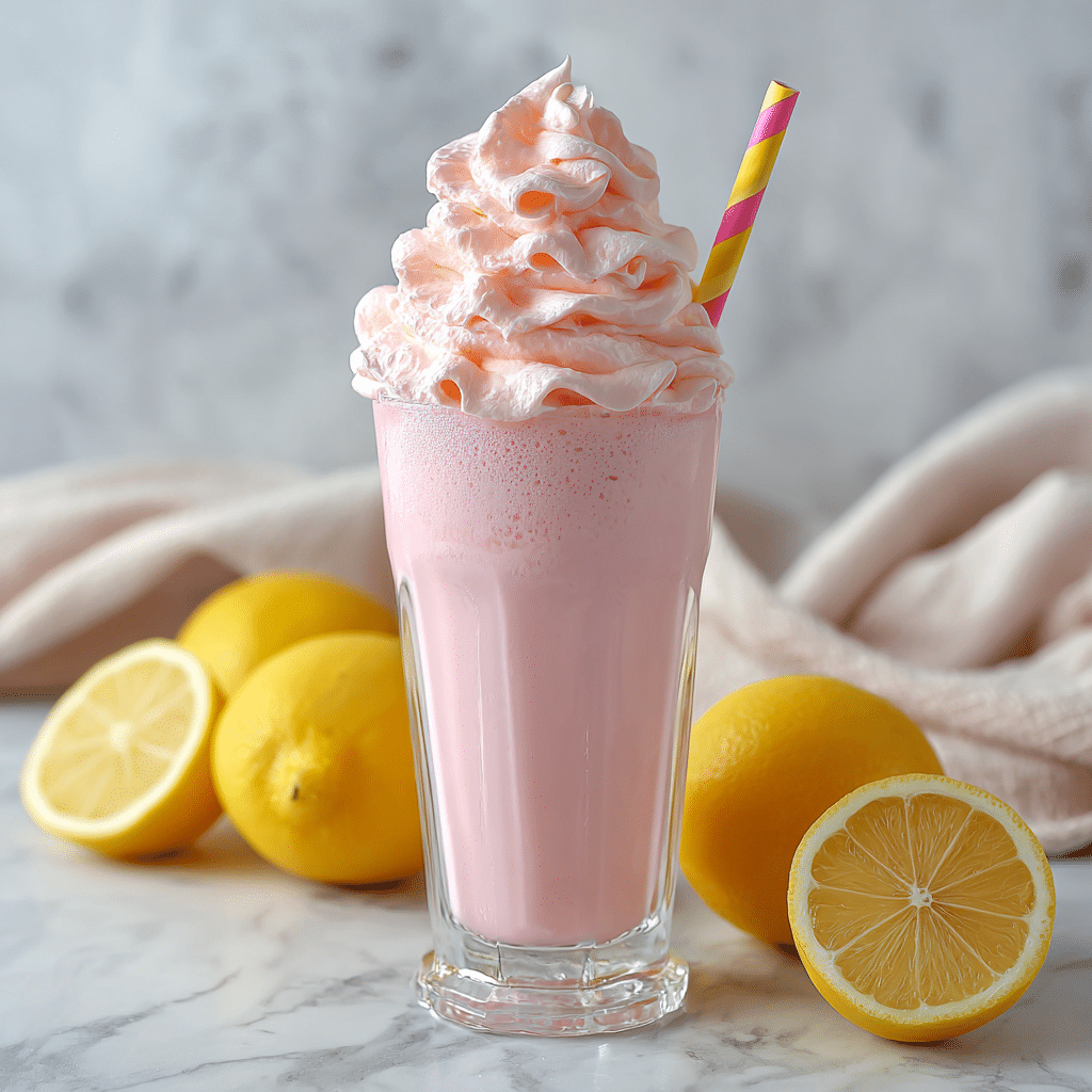 Whipped Pink Lemonade Recipe - Recipe Image