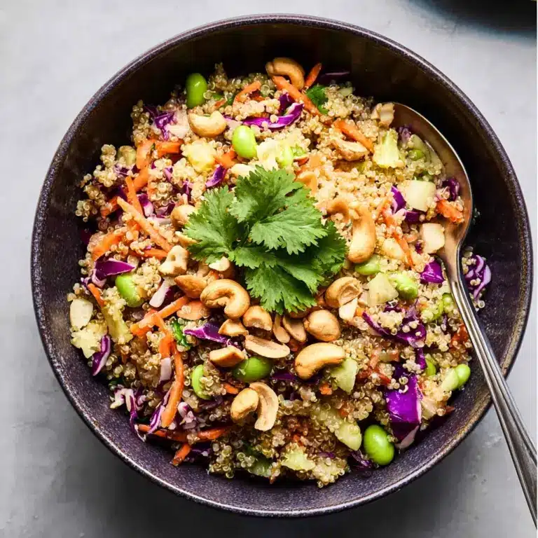 Thai Quinoa Salad Recipe
