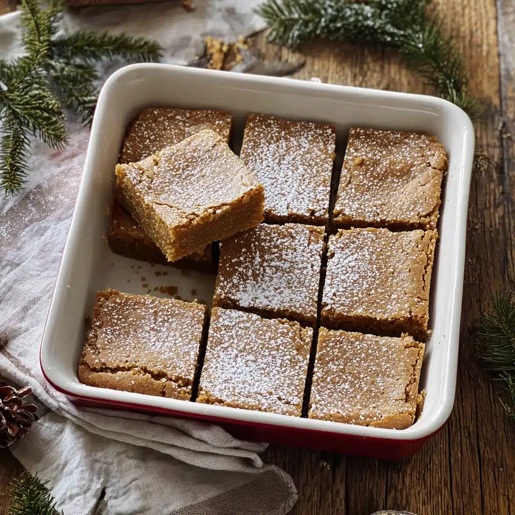 Gingerbread Brownies Recipe - Recipe Image