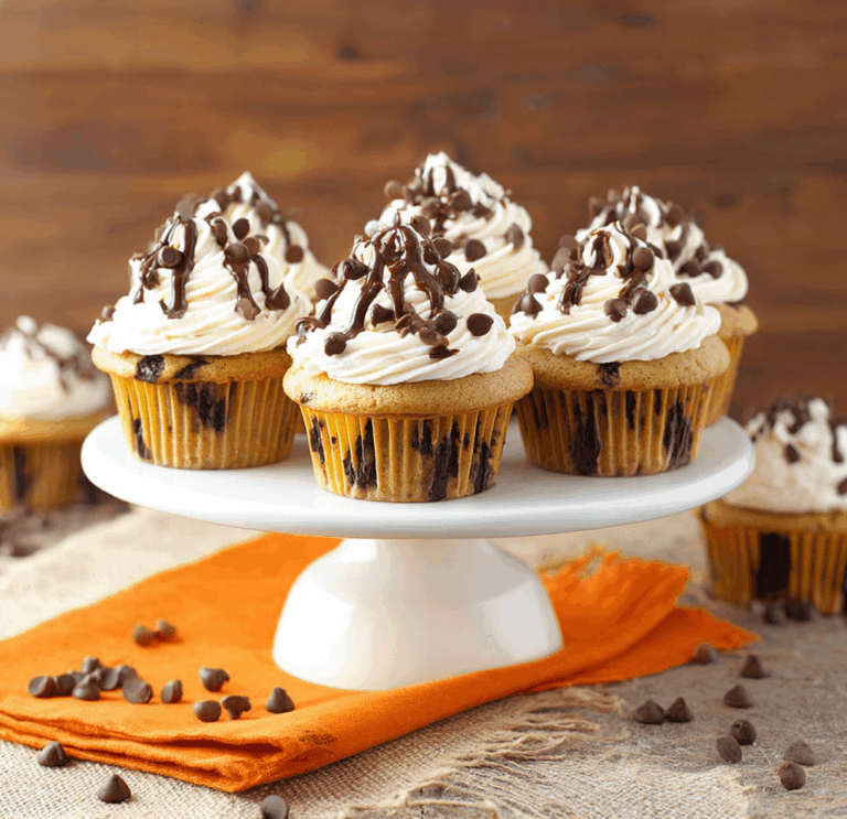 Pumpkin Chocolate Chip Cupcakes Recipe