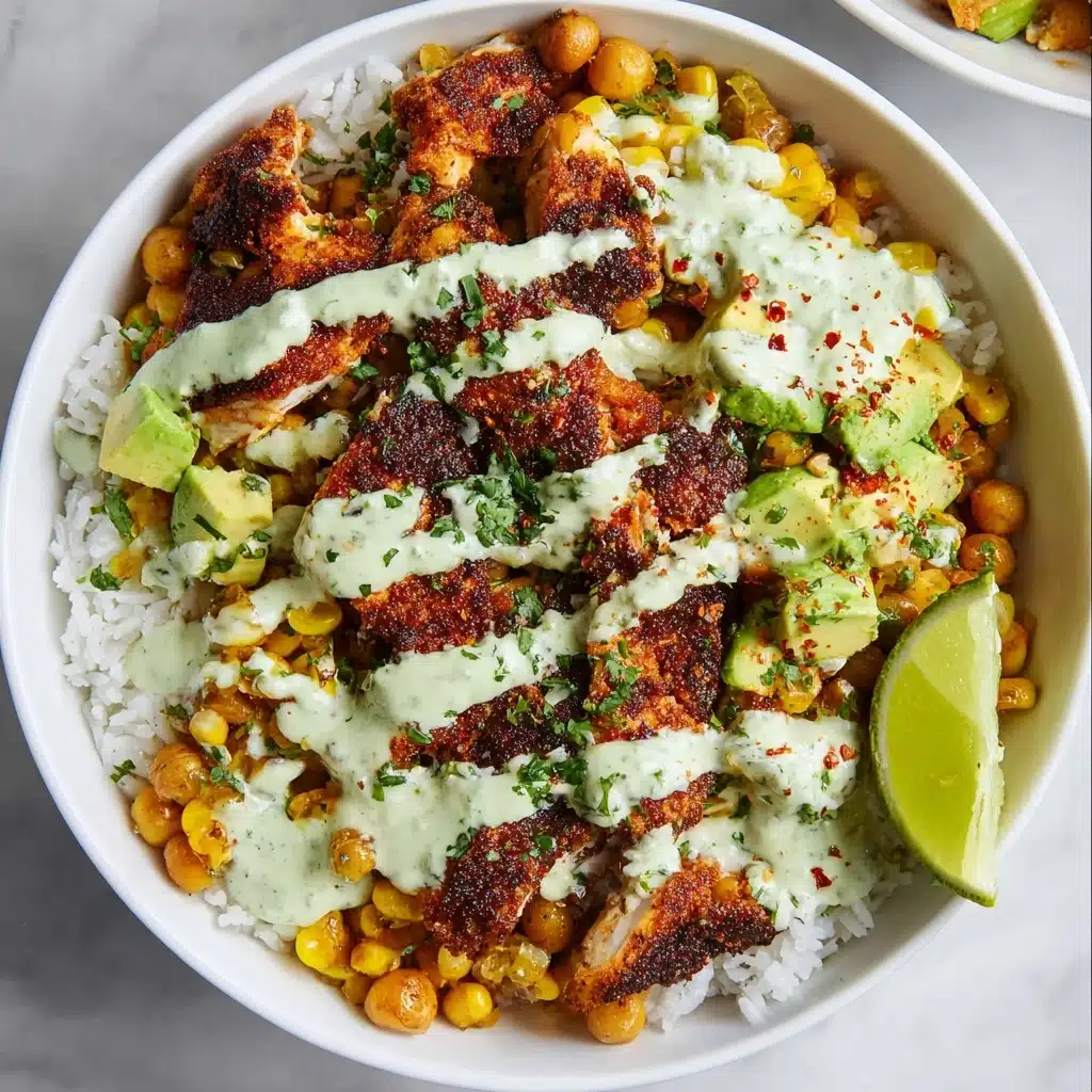 Street Corn Chicken Bowls Recipe - Recipe Image