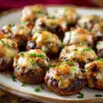 French Onion Stuffed Mushrooms Recipe