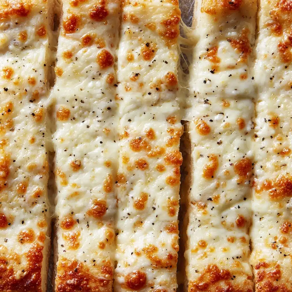 Homemade Cheesy Breadsticks Recipe - Recipe Image