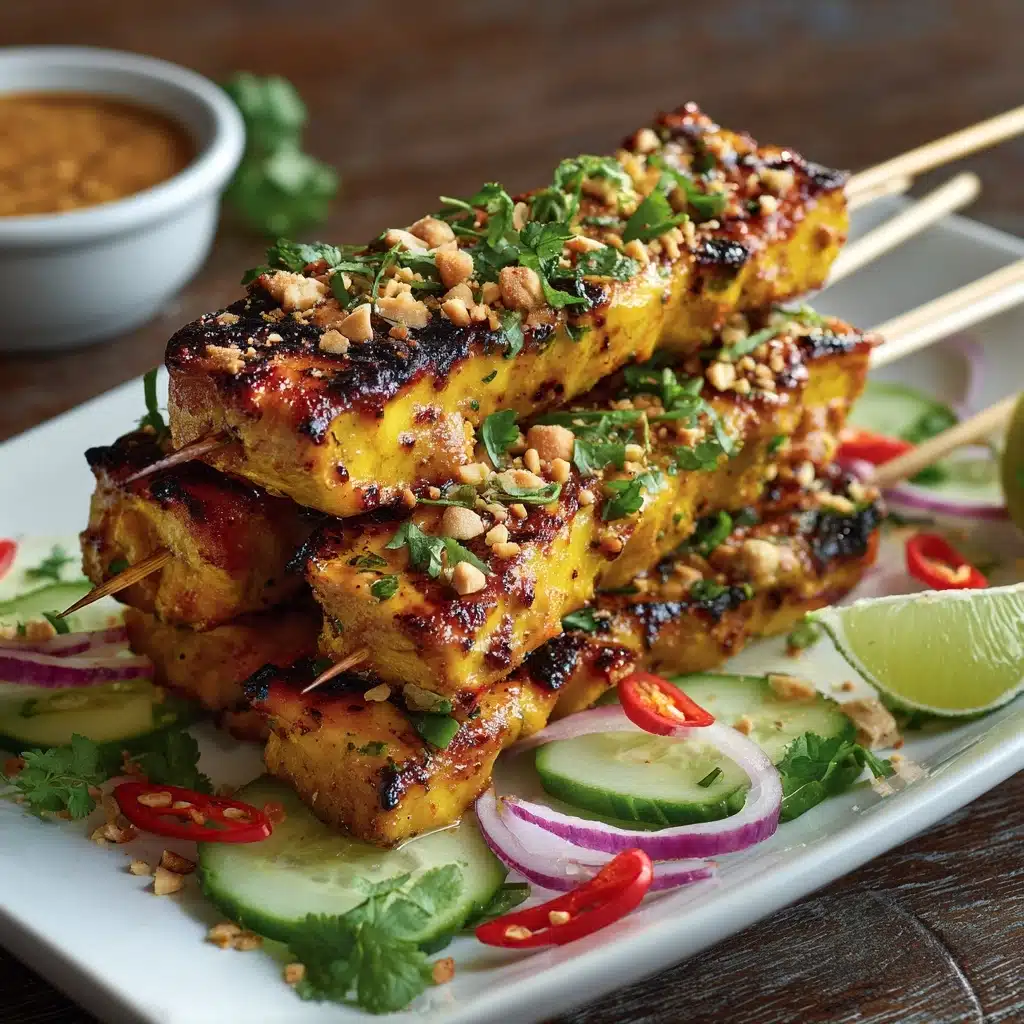 Grilled Chicken Satay Recipe - Recipe Image