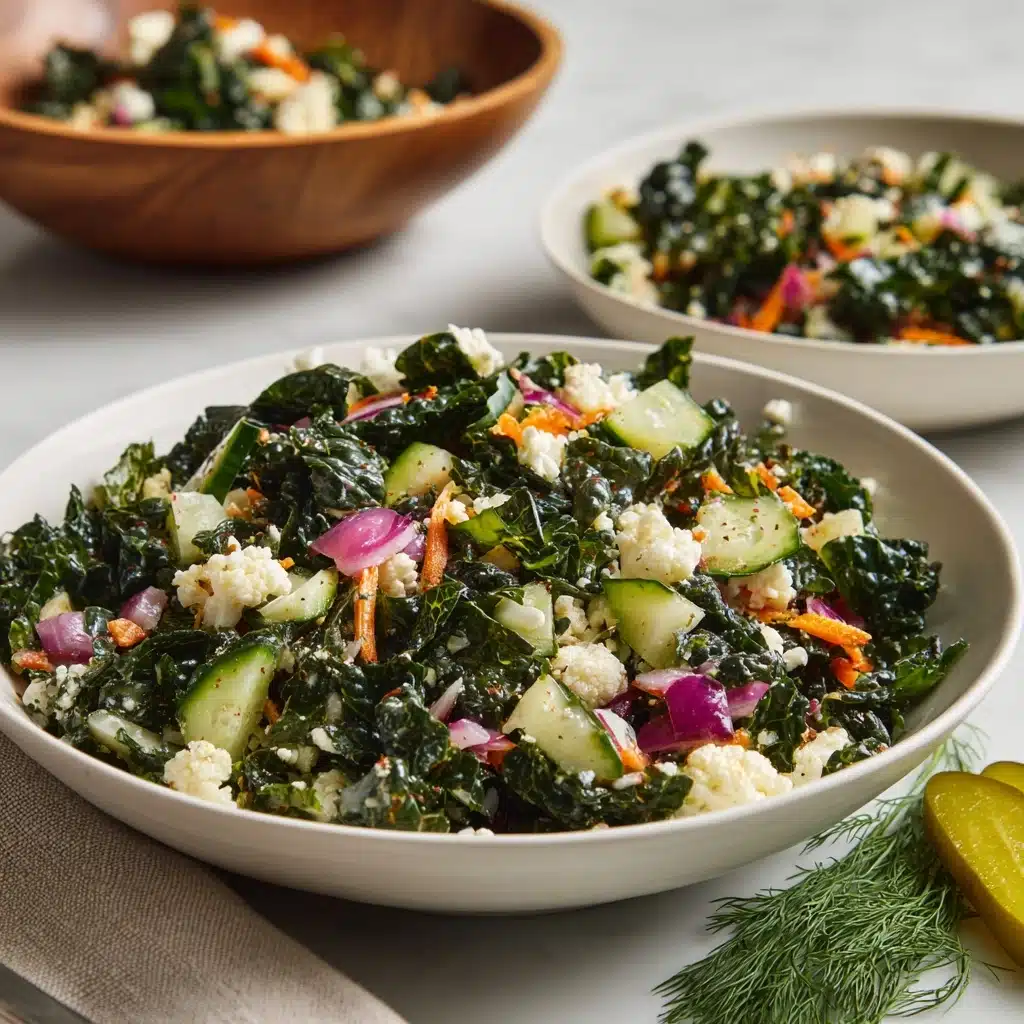 Crunchy Dill Pickle Salad Recipe - Recipe Image