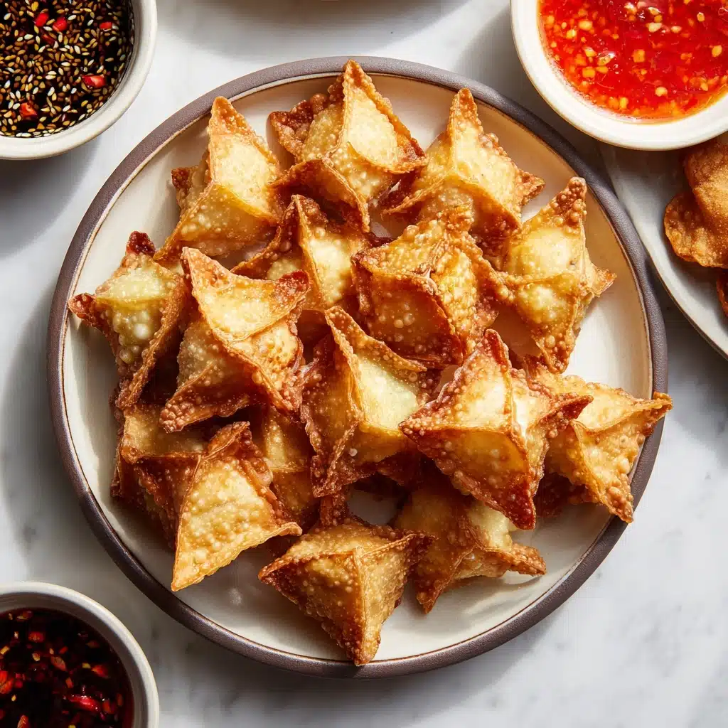 Air Fryer Cream Cheese Wontons Recipe - Recipe Image