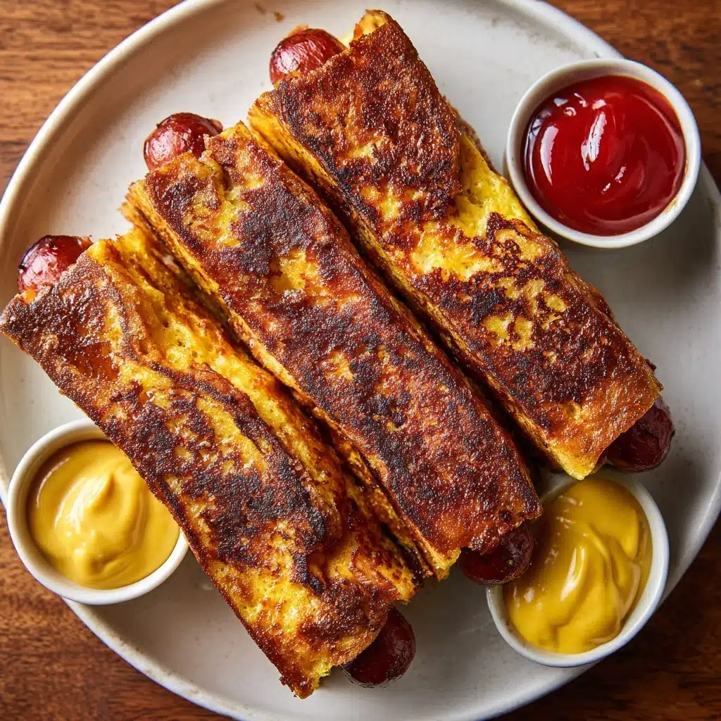 Air Fryer Grilled Cheese Hot Dogs Recipe - Recipe Image