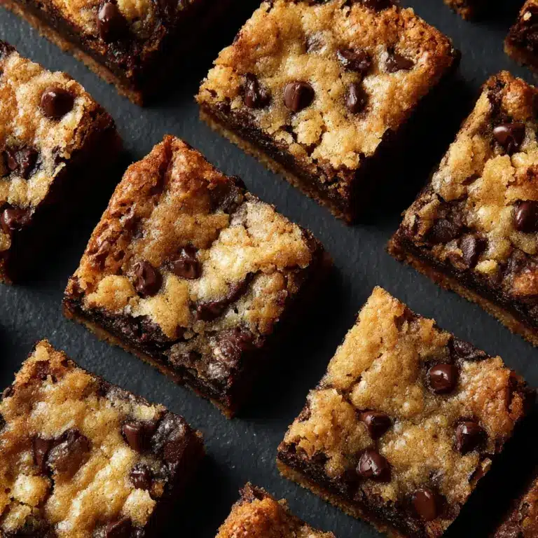 Flourless Peanut Butter Banana Chocolate Chip Bars Recipe