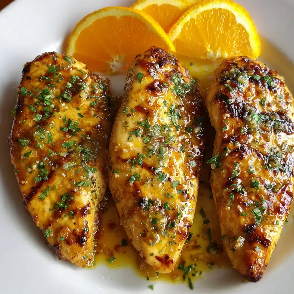 Grilled Citrus Chicken with Glaze Recipe - Recipe Image